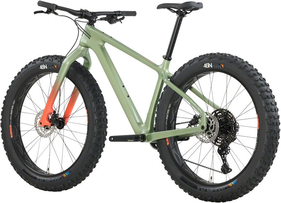 Salsa Beargrease C Cues 11 Fat Tire Bike - 27.5" Carbon Sage Green Large