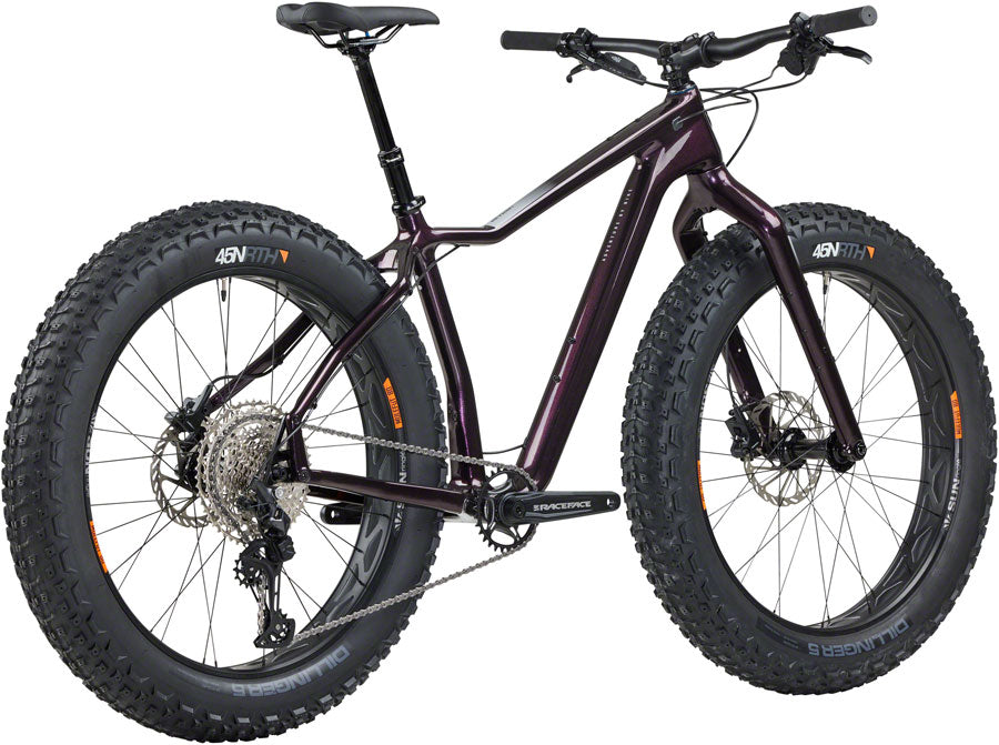 Salsa Heyday! C Deore 12 Fat Tire Bike - 26" Carbon Black Cherry X-Small