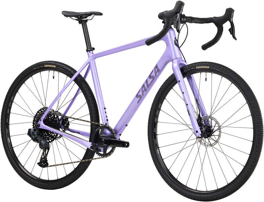Salsa Warbird C Rival GX Eagle AXS Bike - 700c Carbon Lilac 52.5cm