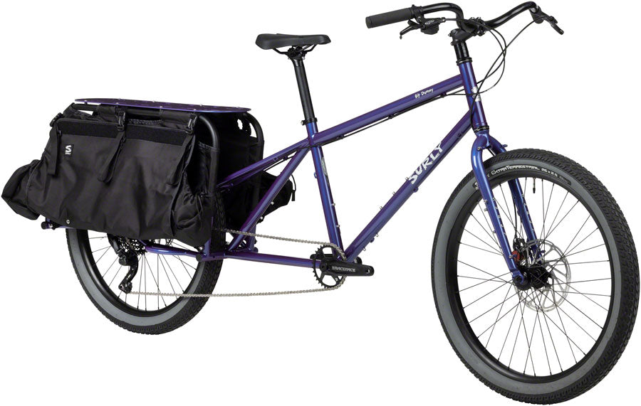 Surly Big Dummy Cargo Bike - 26" Steel Bruised Ego Purple Large