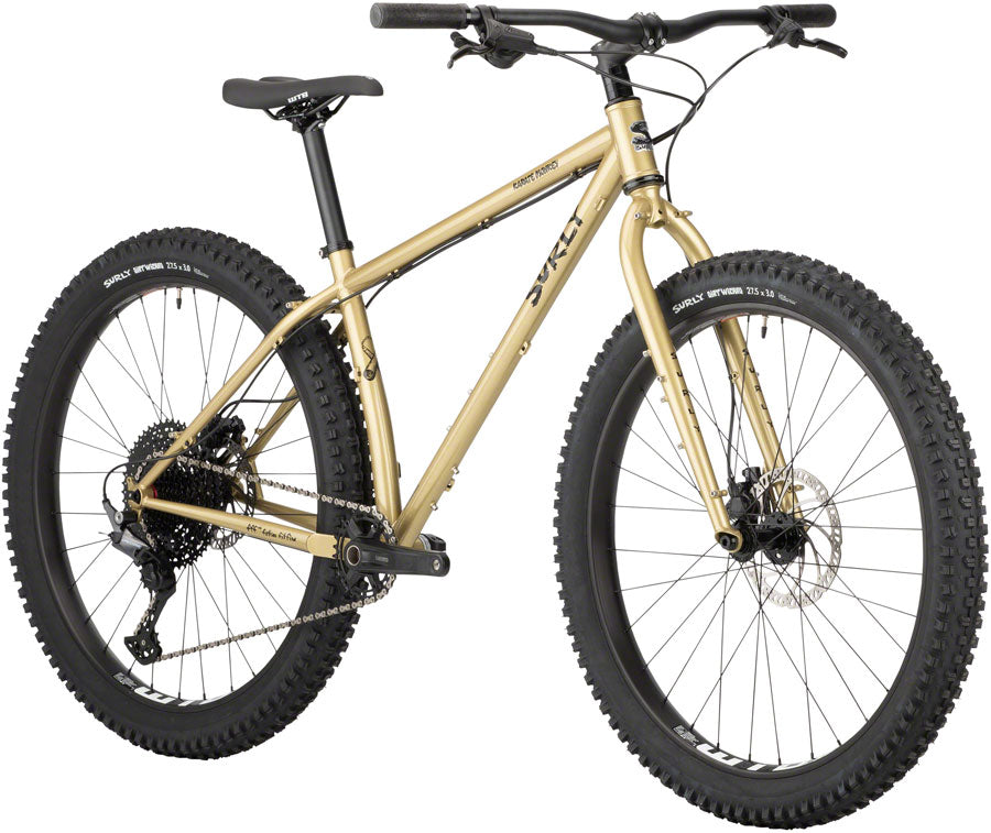 Surly Karate Monkey Bike - 27.5" Steel Fools Gold Large