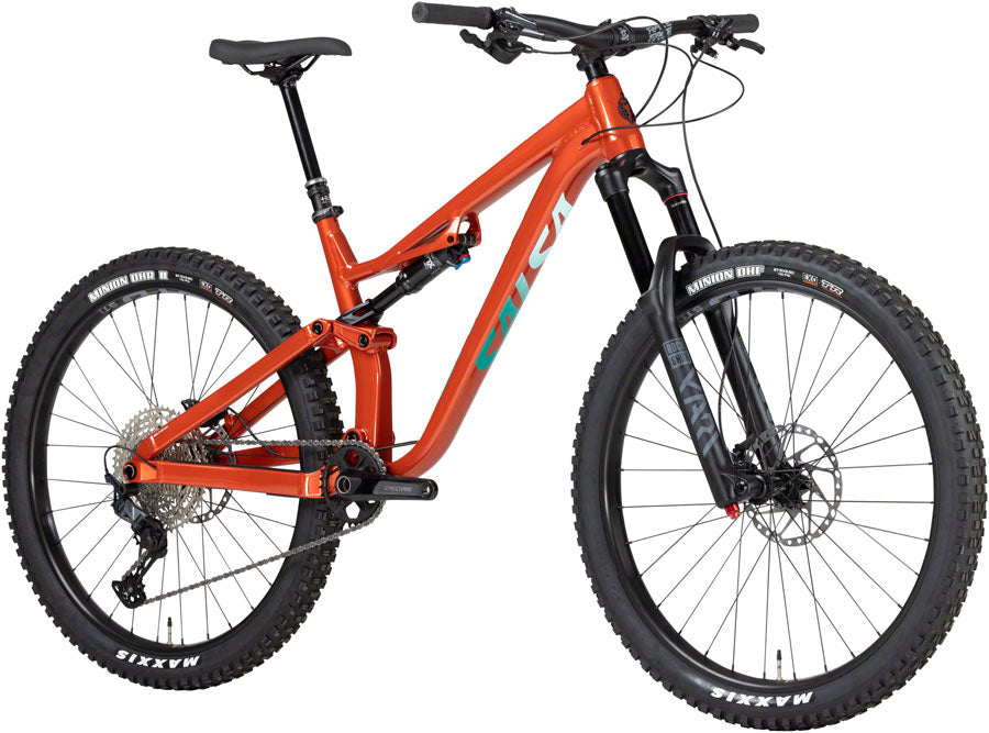 Salsa Rustler SLX Bike - 27.5" Aluminum Orange X-Small