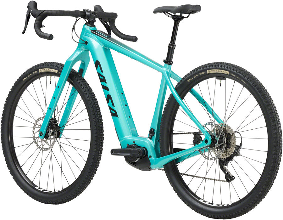 Salsa Tributary GRX 600 Ebike - 29" Aluminum Teal Large