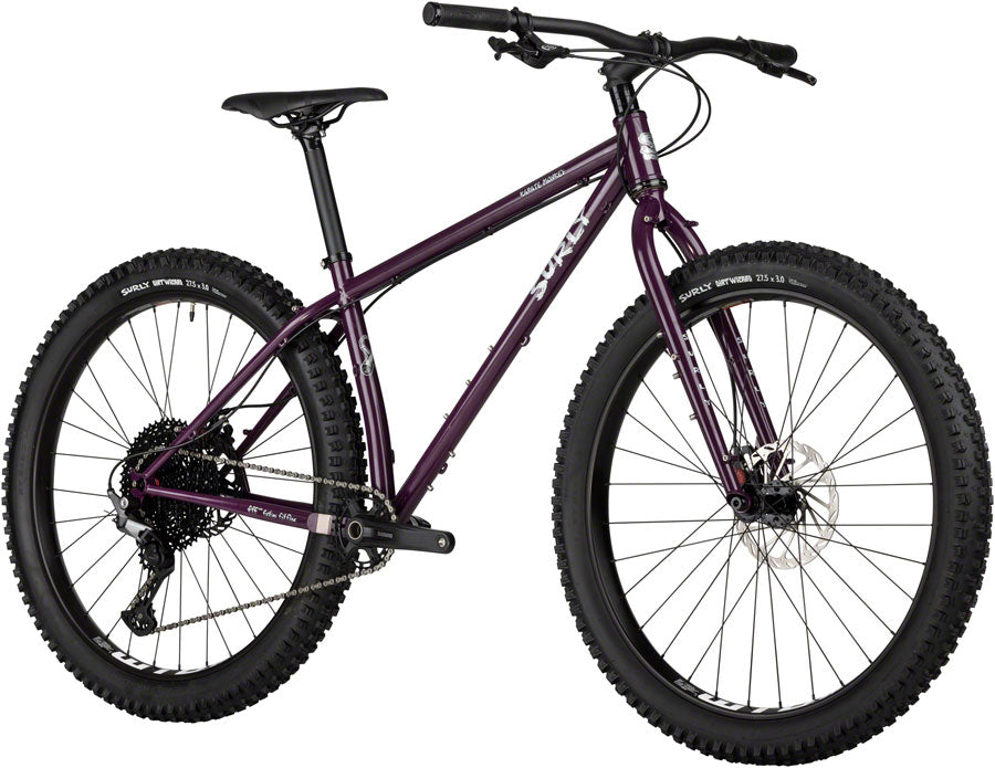 Surly Karate Monkey Bike - 27.5" Steel Organic Eggplant X-Large