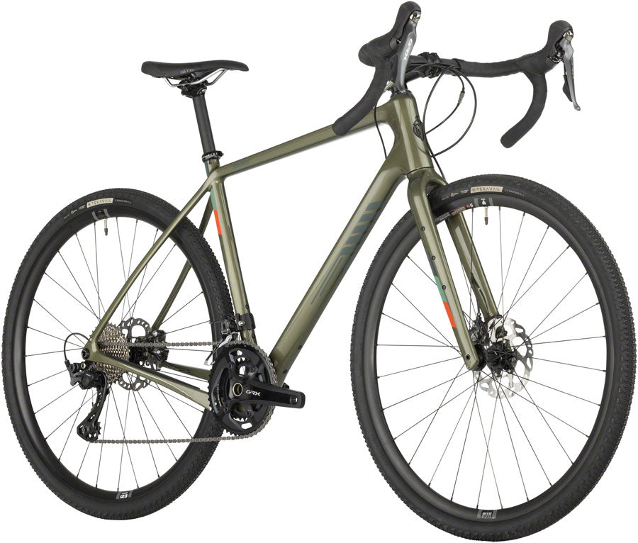 Salsa Warbird C GRX 810 Bike - 700c Carbon Green 49cm