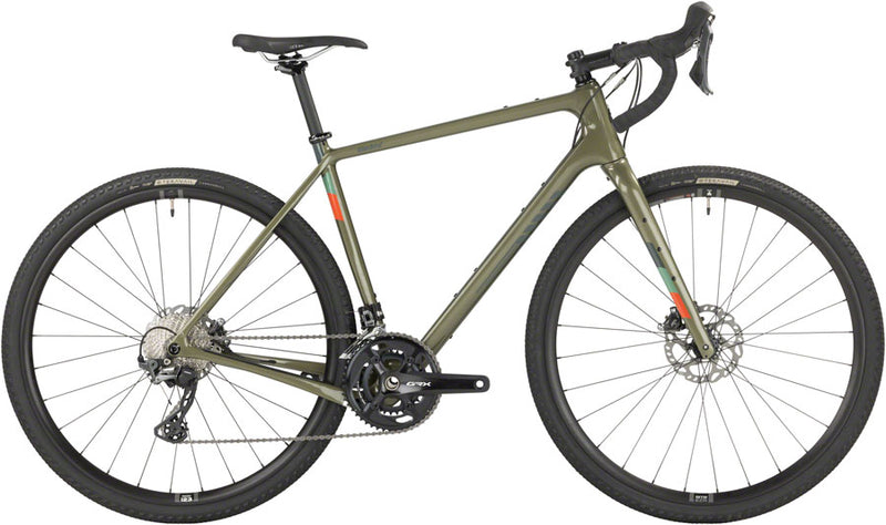 Salsa Warbird C GRX 810 Bike - 700c Carbon Green 49cm