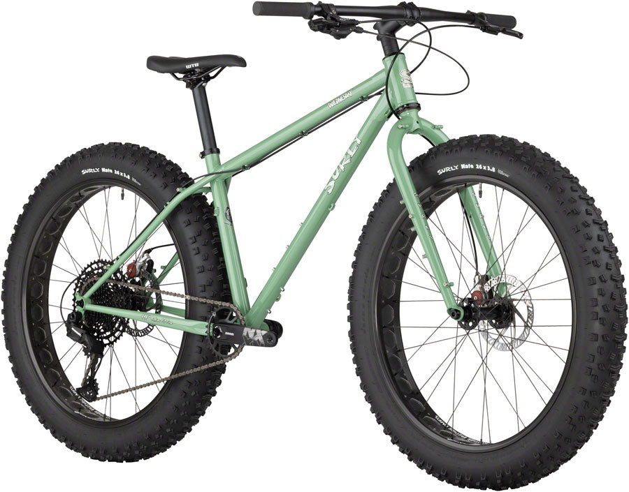 Surly Wednesday Fat Bike - 26" Steel Shangri-La Green X-Small