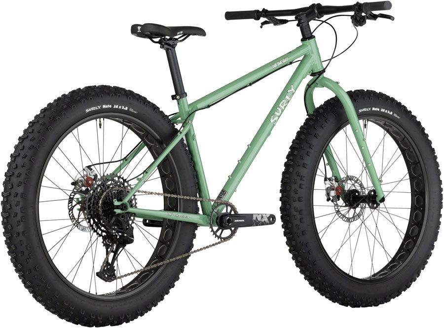 Surly Wednesday Fat Bike - 26" Steel Shangri-La Green X-Small