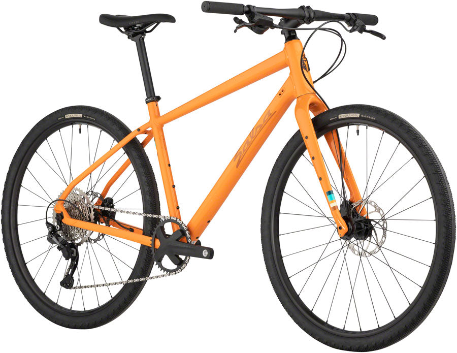 Salsa Journeyer Flat Bar Deore 10 650 Bike - 650b Aluminum Orange MD