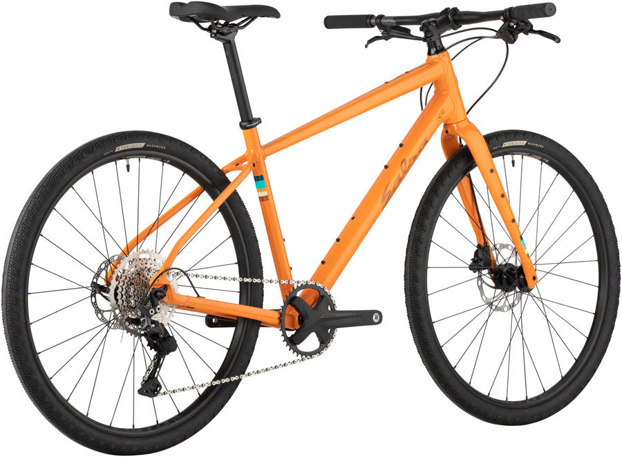 Salsa Journeyer Flat Bar Deore 10 650 Bike - 650b Aluminum Orange MD