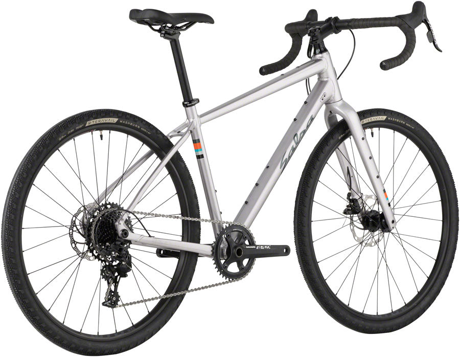 Salsa Journeyer Apex 1 650 Bike - 650b Aluminum Silver 49cm