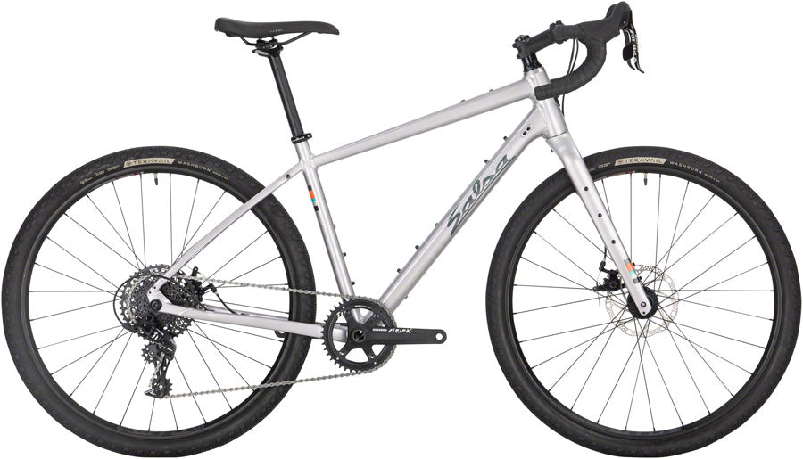 Salsa Journeyer Apex 1 650 Bike - 650b Aluminum Silver 60cm