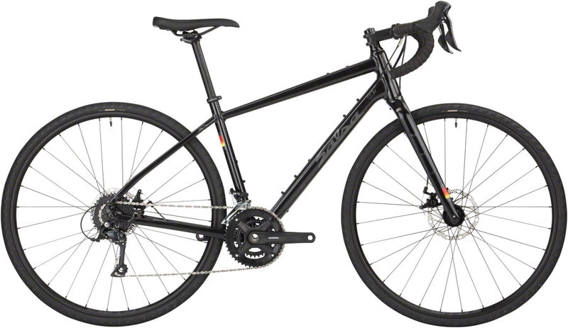 Salsa Journeyer Sora 700 Bike - 700c Aluminum Black 49cm