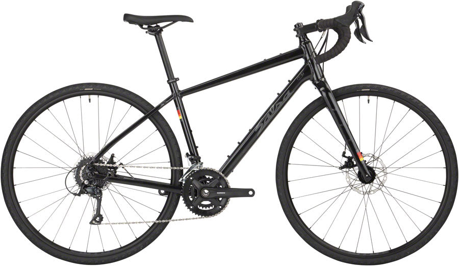 Salsa Journeyer Sora 700 Bike - 700c Aluminum Black 53cm