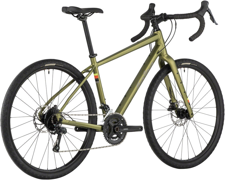 Salsa Journeyer Sora 650 Bike - 650b Aluminum Avocado Green 49cm