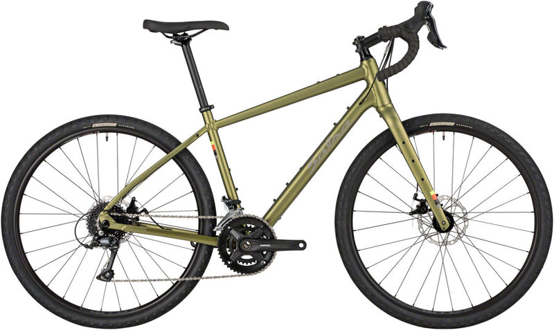 Salsa Journeyer Sora 650 Bike - 650b Aluminum Avocado Green 49cm