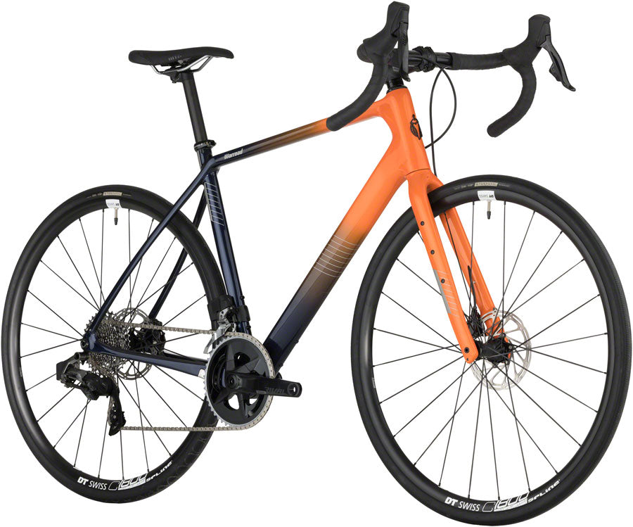 Salsa Warroad C Rival AXS Bike - 700c Carbon Orange / Purple Fade 61cm