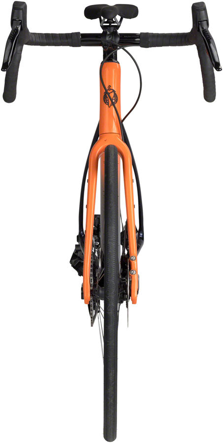 Salsa Warroad C Rival AXS Bike - 700c Carbon Orange / Purple Fade 49cm