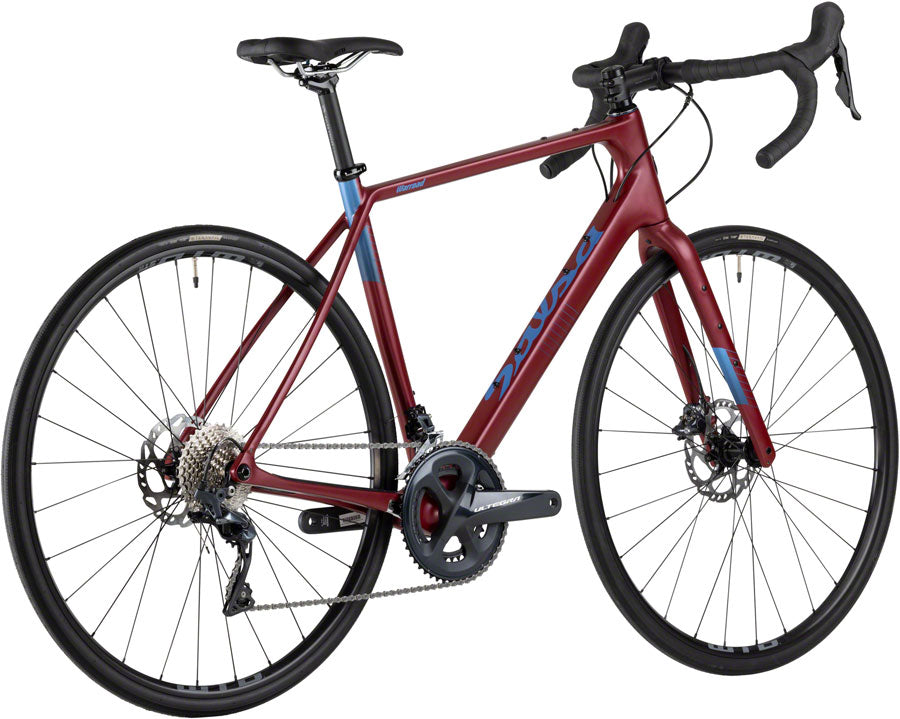 Salsa Warroad C Ultegra Bike - 700c Carbon Dark Red 59cm