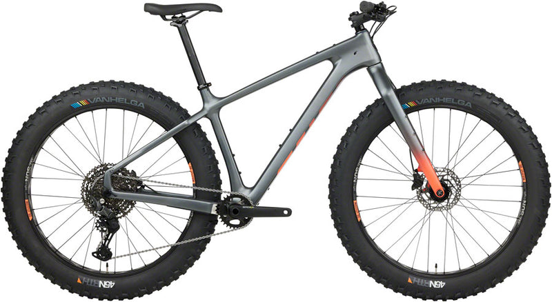 Salsa Beargrease Carbon Cues 11 Fat Bike - 27.5", Carbon, Gray, Small