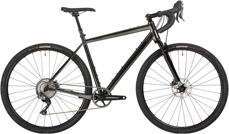 Salsa Stormchaser GRX 810 1x SUS Bike - 700c Aluminum Black 54.5cm