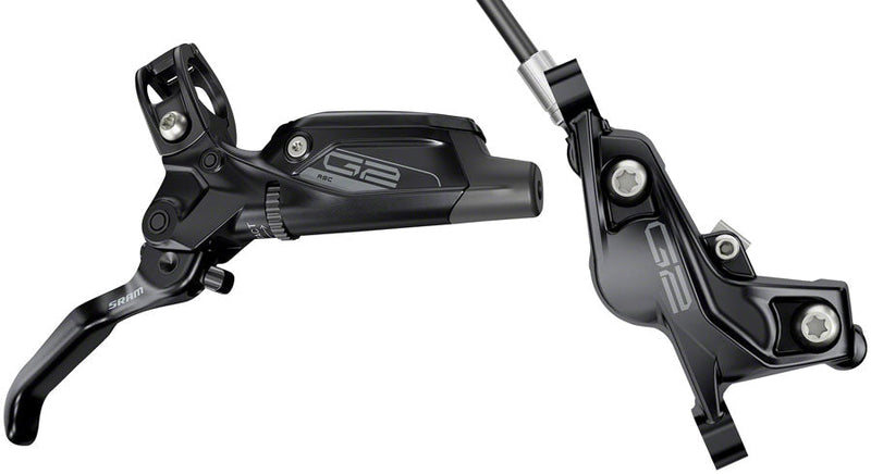 SRAM G2 RSC Disc Brake and Lever - Front, Hydraulic, Post Mount, Diffusion Black, A2 - Open Box, New