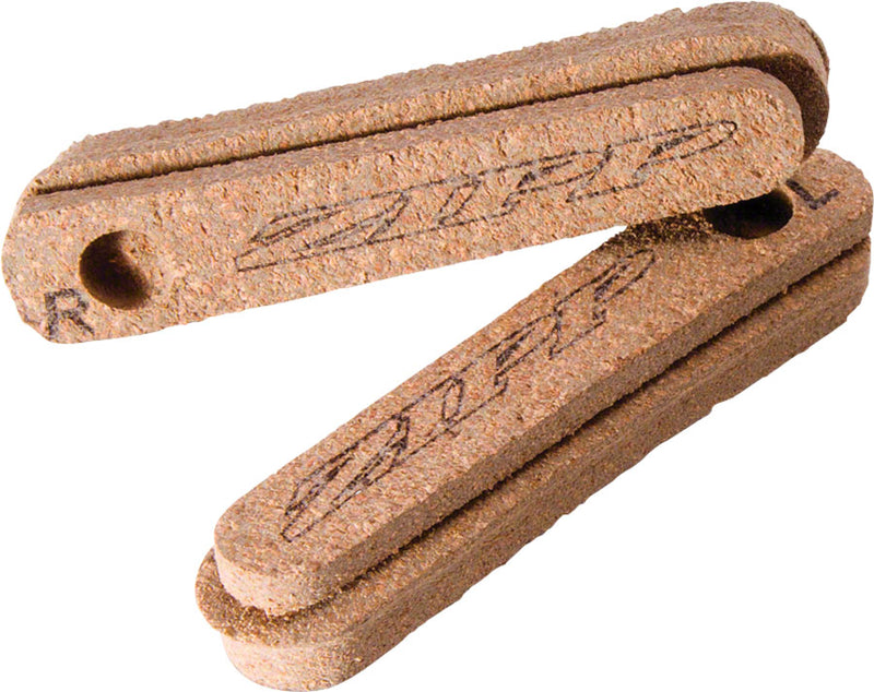 Zipp Tangente Cork Composite Brake Pad Inserts Carbon Rims SRAM/Shimano 1 Pair