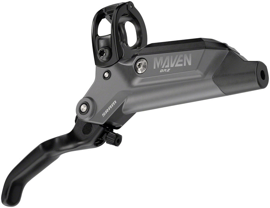 SRAM Maven Bronze Disc Brake and Lever - Front, Post Mount, 4-Piston, Aluminum Lever, SS Hardware, Blast Dark Polar, A1