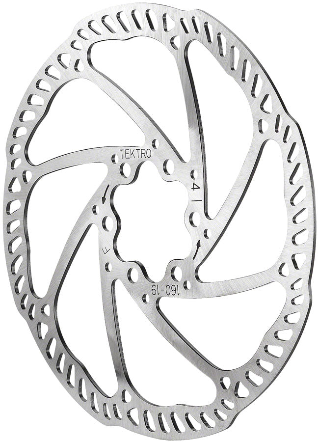 Tektro TR203-19 Disc Rotor - 203mm 6-Bolt Silver