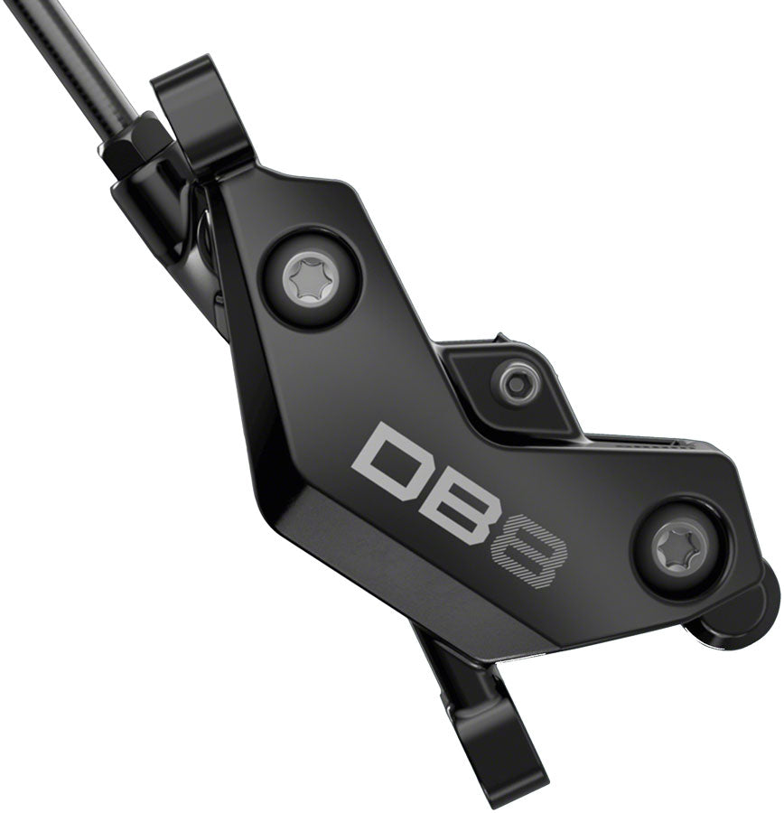 SRAM DB8 Disc Brake and Lever - Front, Mineral Oil Hydraulic, Post Mount, Diffusion Black, A1 - Open Box, New