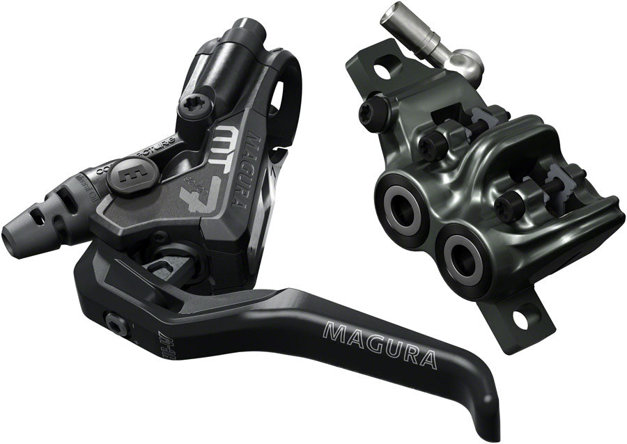 Magura MT7 HCW Disc Brake and Lever - Front or Rear, Hydraulic, Post Mount, Black/Gray - Open Box, New