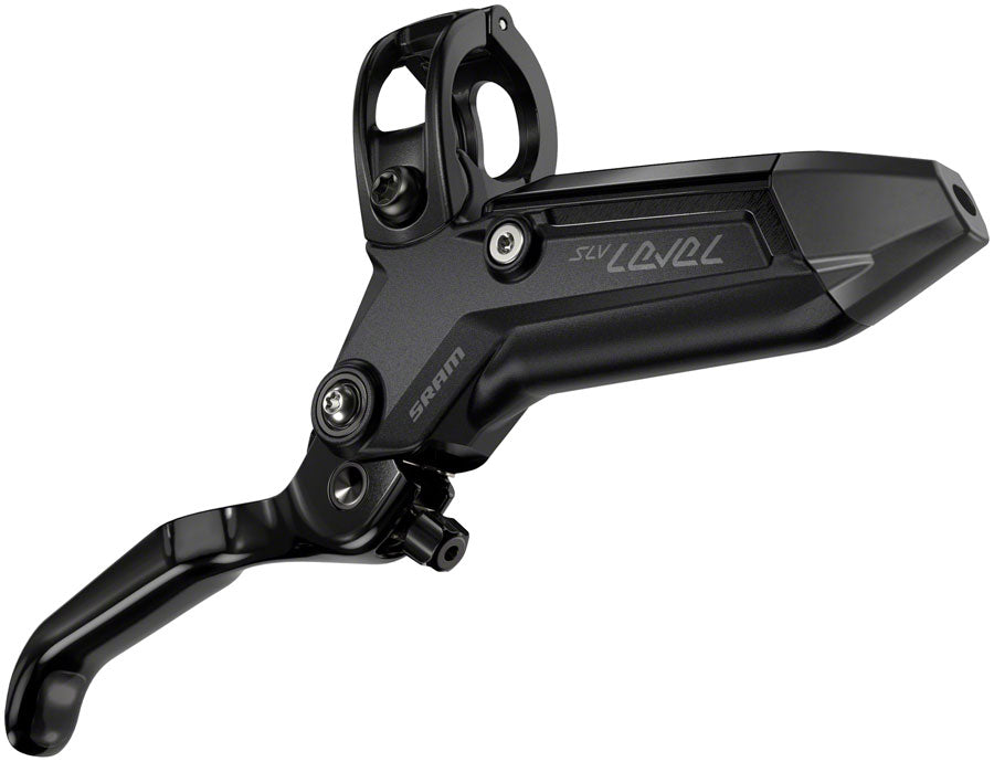 SRAM Level Silver Stealth Disc Brake and Lever - Front, Post Mount, 2-Piston, Aluminum Lever, SS Hardware, Black, C1 - Open Box, New