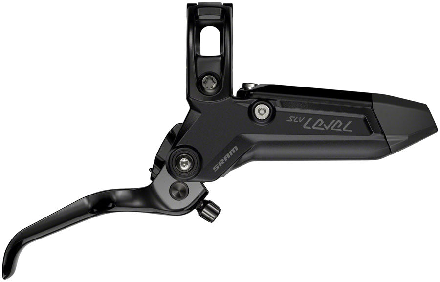 SRAM Level Silver Stealth Disc Brake and Lever - Front, Post Mount, 2-Piston, Aluminum Lever, SS Hardware, Black, C1 - Open Box, New