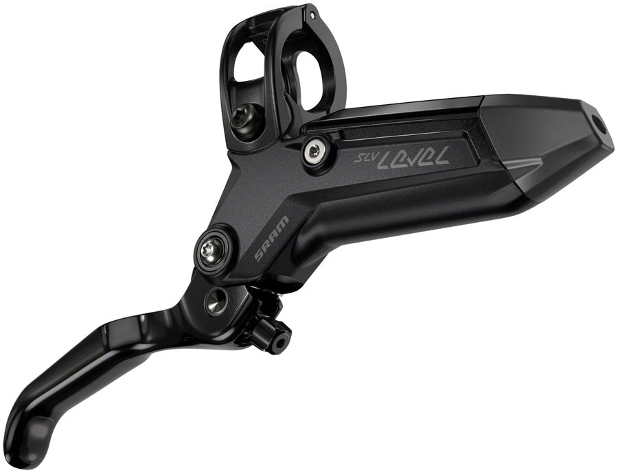 SRAM Level Silver Stealth Disc Brake and Lever - Rear, Post Mount, 2-Piston, Aluminum Lever, SS Hardware, Black, C1 - Open Box, New