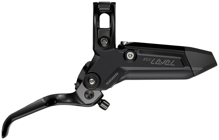 SRAM Level Silver Stealth Disc Brake and Lever - Rear, Post Mount, 2-Piston, Aluminum Lever, SS Hardware, Black, C1 - Open Box, New