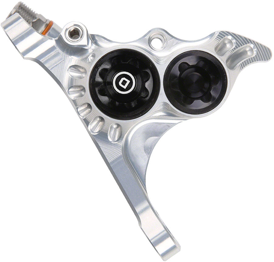 Hope RX4+ Disc Brake Caliper - Flat Mount Front +20mm DOT Type Silver