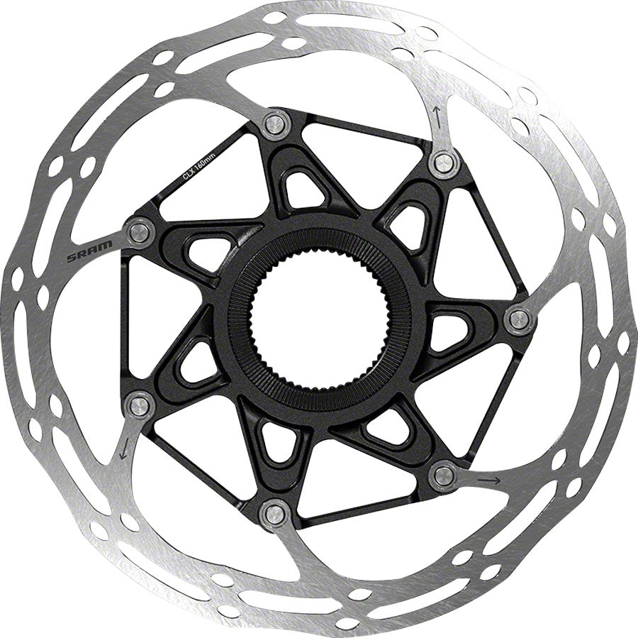 SRAM CenterLine X Disc Brake Rotor - 160mm, Center Lock, Silver/Black - Open Box, New