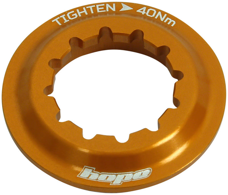 Hope Center Lock Disc Lockring - Orange