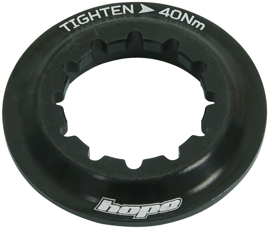 Hope Center Lock Disc Lockring - Black