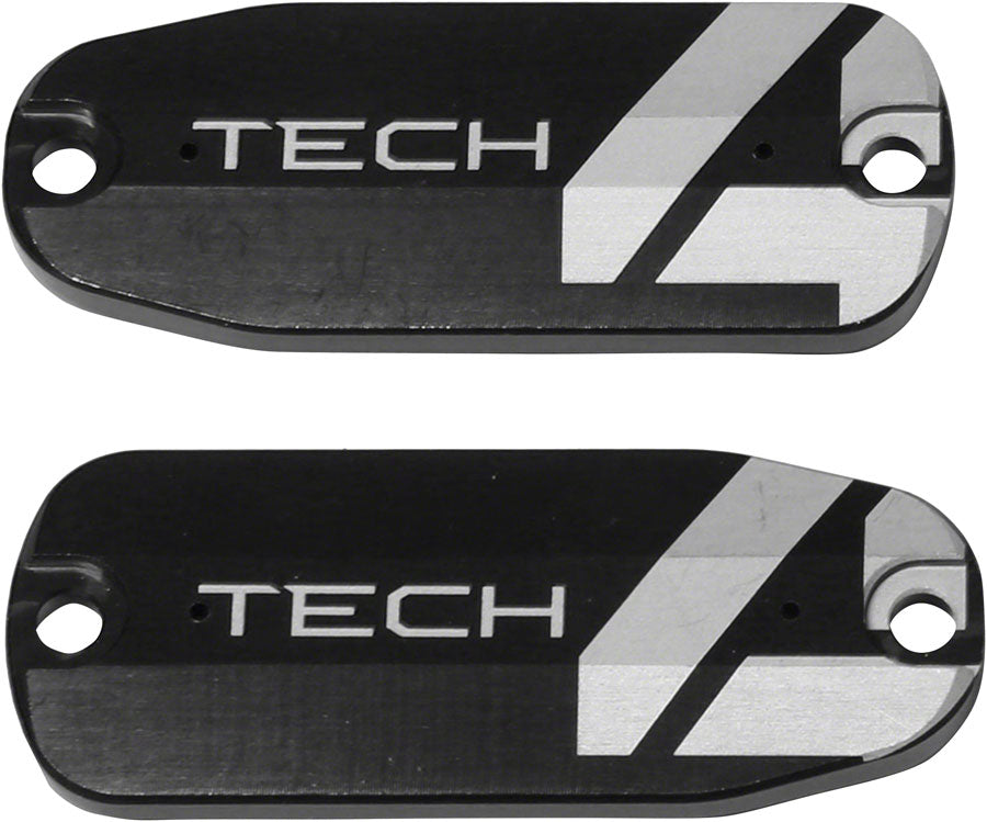 Hope Tech 4 Brake Lever Reservoir Lid - Black Pair