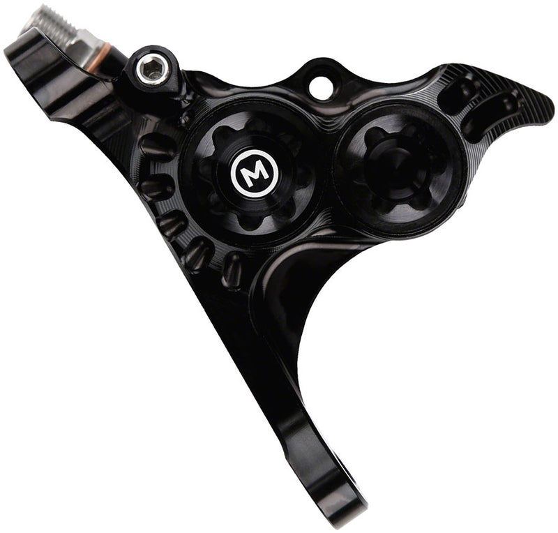 Hope RX4+ Disc Brake Caliper - Flat Mount Front +20mm Mineral Oil Type Black