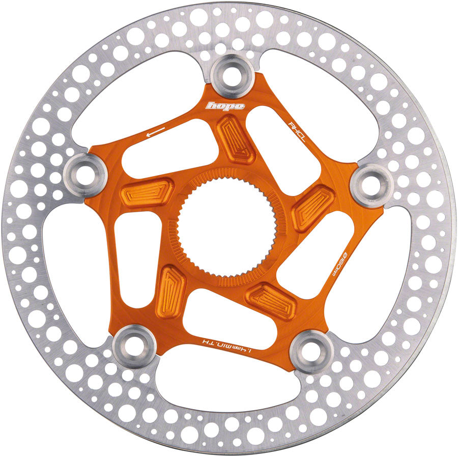 Hope RX Disc Rotor - 140mm Center-Lock Orange