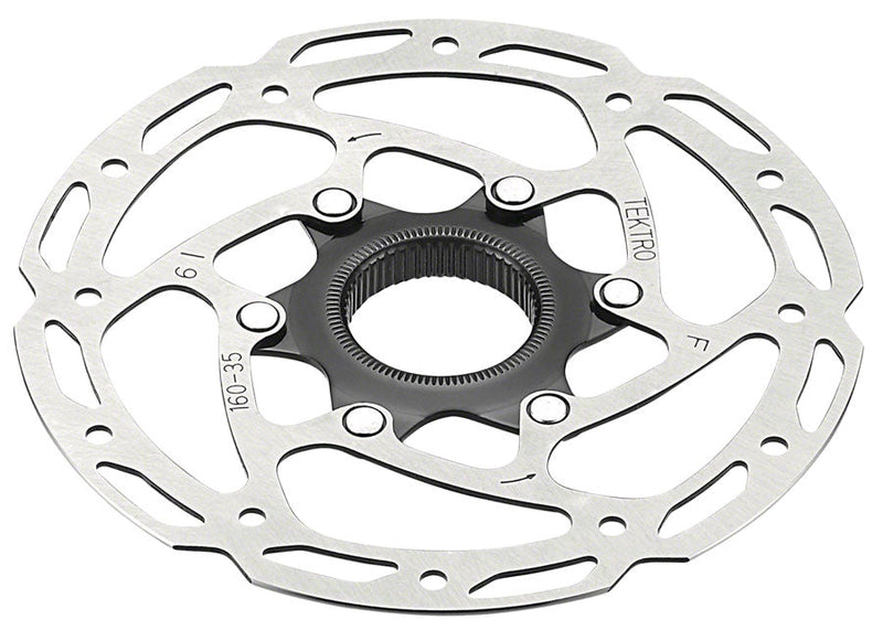 Tektro TR160-35 Disc Brake Rotor - 160mm Center-Lock Silver - Open Box, New