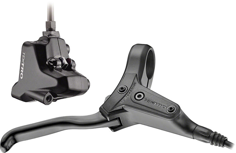 Tektro HD-R280 Disc Brake and Lever - Rear Hydraulic Flat Mount Black