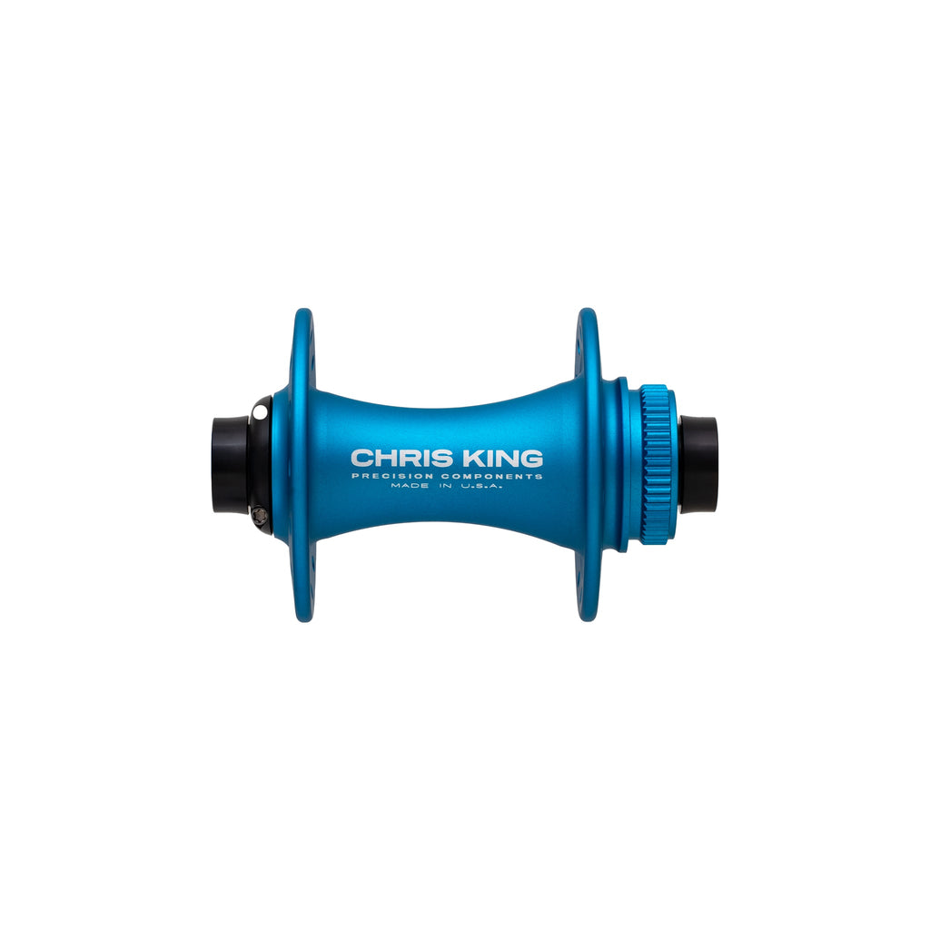 Chris King Boost Centerlock Front Hub - Matte Turquoise, 28h, 15 x 110mm