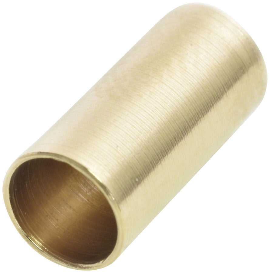 Wheels Manufacturing Cable Housing Ferrule - Brass 5mm Bottle of 300