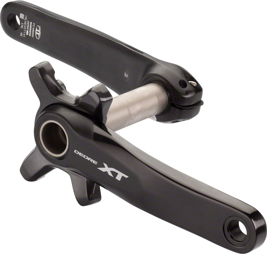 Shimano Deore XT FC-M8000-B1 Boost Crankset - 175mm 11-Speed 1x 96 Asymmetric BCD Hollowtech II Spindle Interface BLK