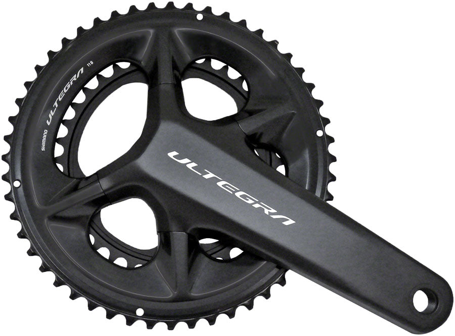 Shimano Ultegra FC-08 Crankset - 165mm 11-Speed 50/34t 110 Asymmetric BCD Hollowtech II Spindle Interface BLK