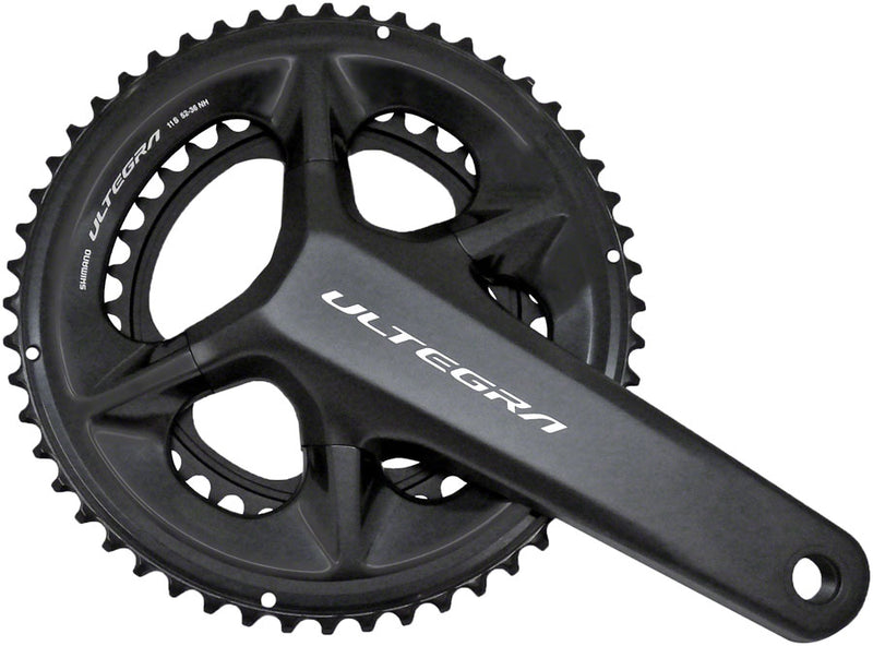 Shimano Ultegra FC-08 Crankset - 165mm 11-Speed 52/36t 110 Asymmetric BCD Hollowtech II Spindle Interface BLK