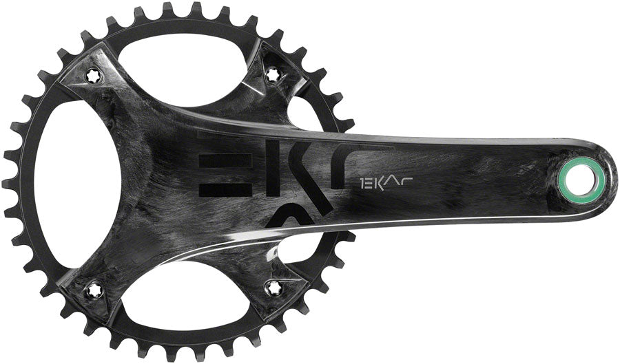 Campagnolo EKAR Crankset - 170mm, 13-Speed, 38t, 123mm BCD, Campagnolo Ultra-Torque Spindle Interface, Carbon - Open Box, New